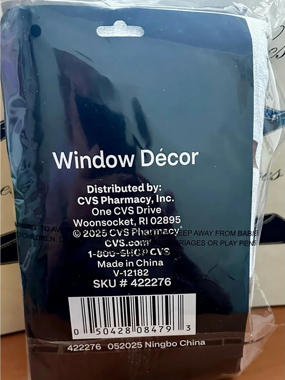 Spooky Village Halloween Window Décor - Black/Grey Silhouette (2 Pack)